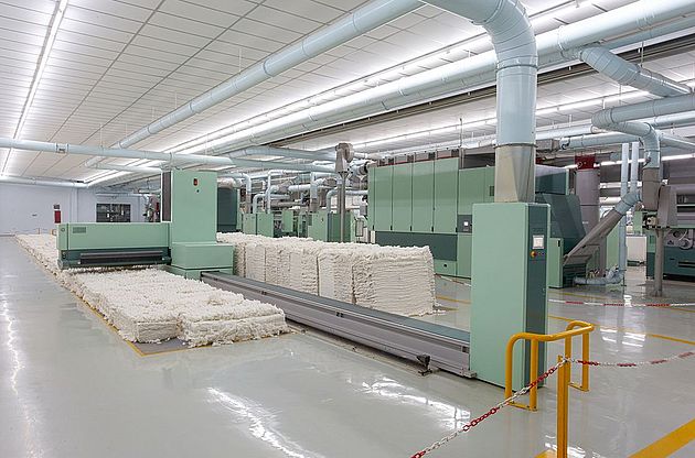 Rieter blowroom technology: VARIOline