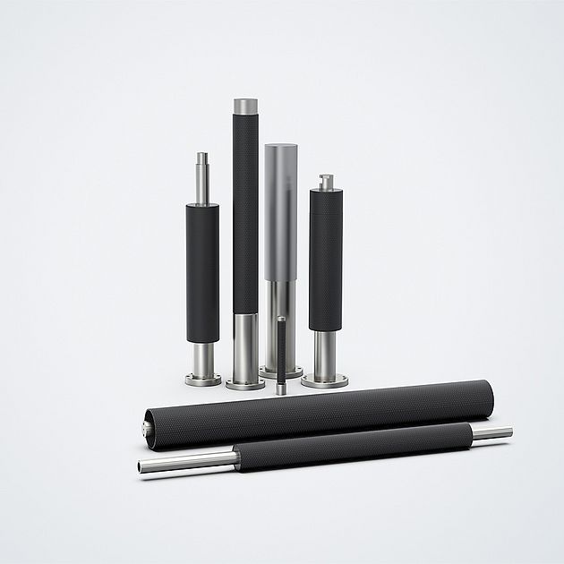 Deflection rollers ULR and ULW