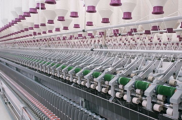 Rieter compact-spinning machine K 47 at Embee