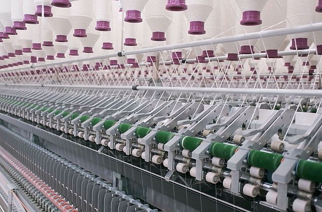 Rieter compact-spinning machine K 47 at Embee