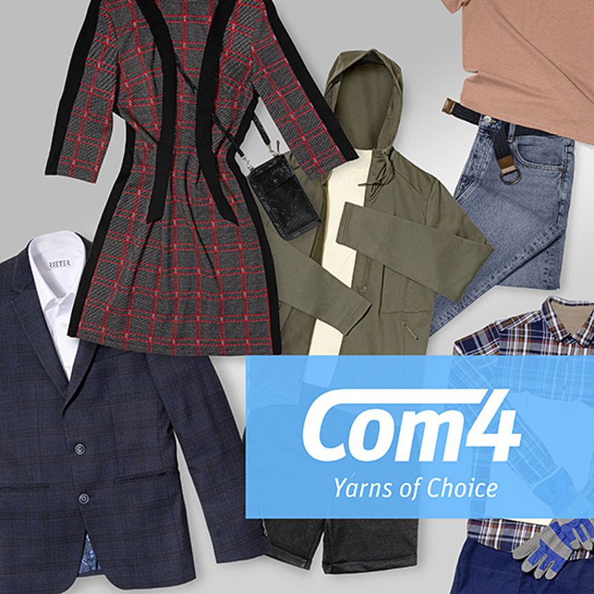 Rieter Com4 Yarns Com4 yarns key visual