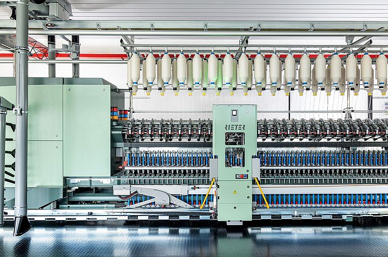 Automated piecing robot robospin