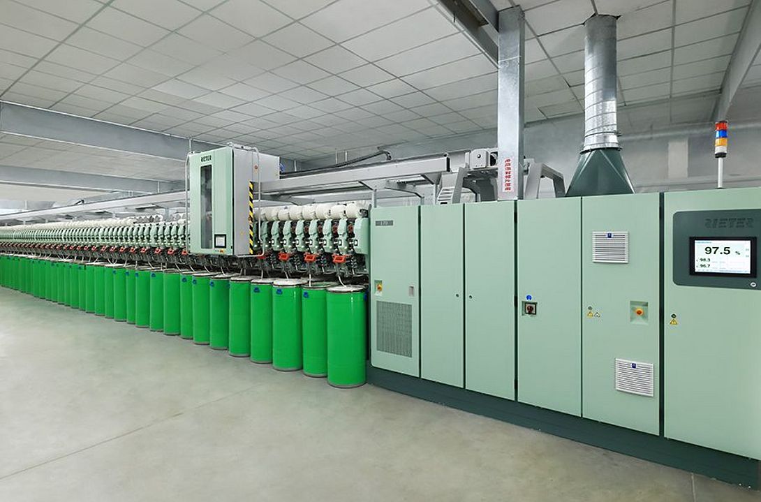 Automated air-jet spinning machine J 70