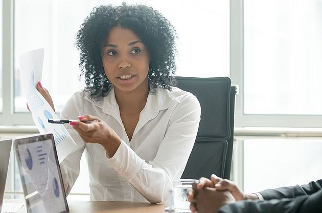Business people in a meeting