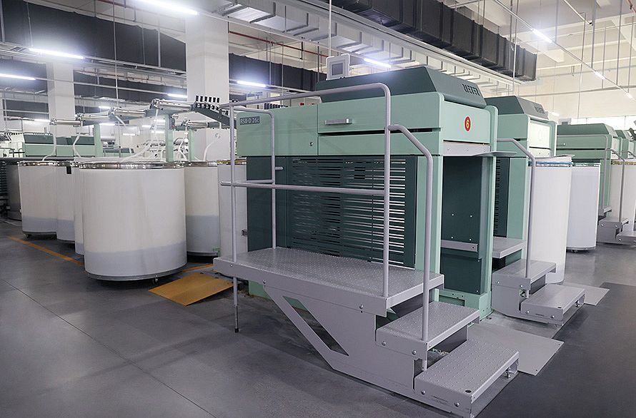 Rieter draw frame RSB-D 26c in Guangxi Baisheng Textile Co., Ltd.