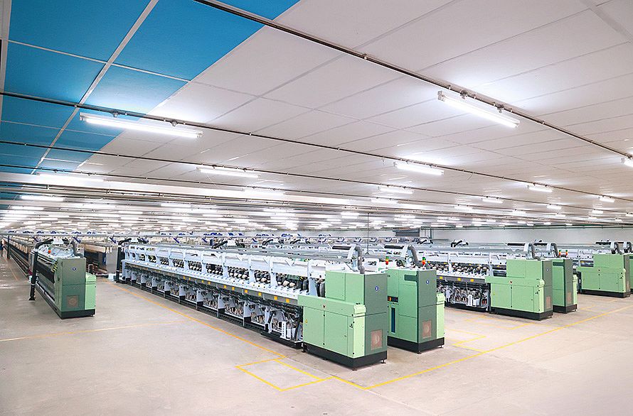 Autoconer X6 2:1 Multilink installation at MKAS Textile, India