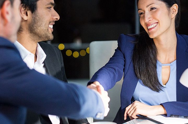 Business people (symbolic image)