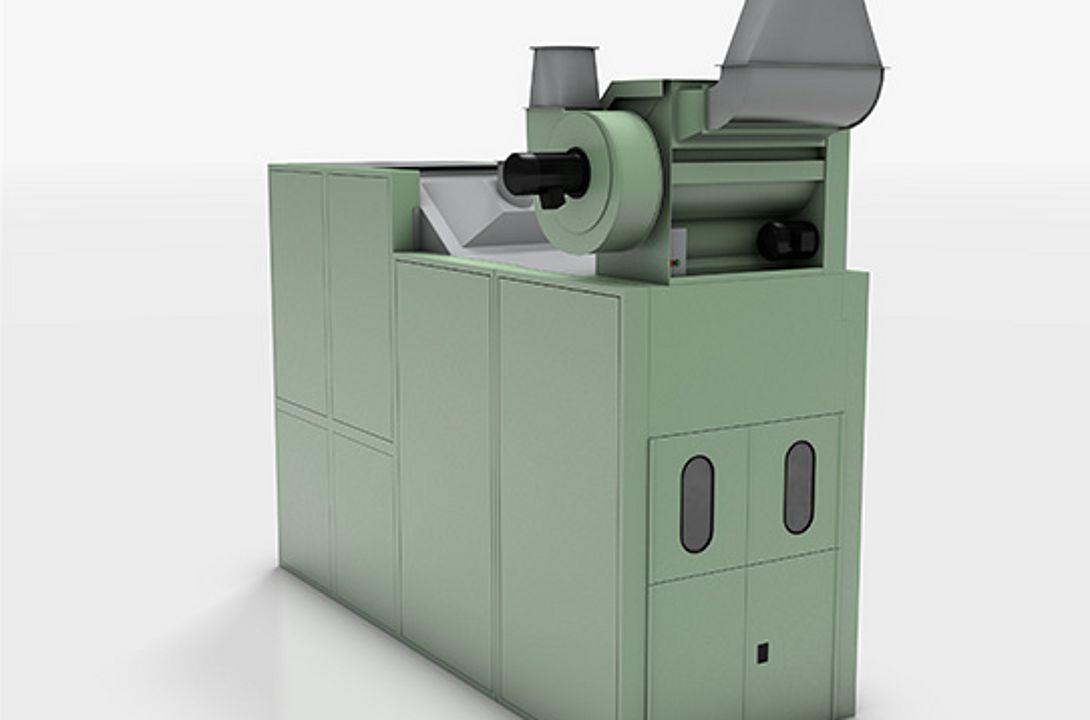 Mixing opener B 33 and mixing bale opener B 34
