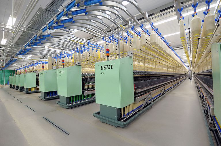 The Rieter ring spinning machine G 36