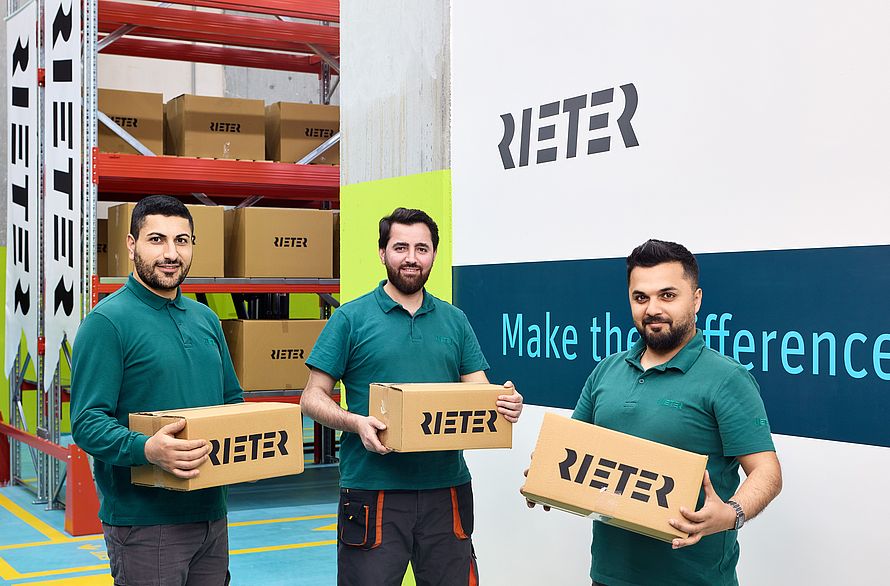 Employees in Rieter's Warehouse in Istanbul, Turkiye